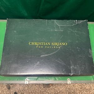 OVER THE KNEE FAUX SUEDE HEELED BOOTS - CHRISTIAN SIRIANO X PAYLESS - SIZE 13